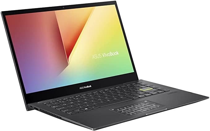 ASUS VivoBook Flip 14 TP470EA 35.5 cm (14-inch, Full HD, IPS Level, Touch) Rotatable Notebook (Intel Core i5-1135G7, Intel Iris Xe Max Graphics, 8GB RAM, 512GB SSD + 32GB Optane, Windows 10) Black